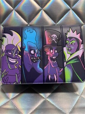 Disney villains crossbody clutch bag